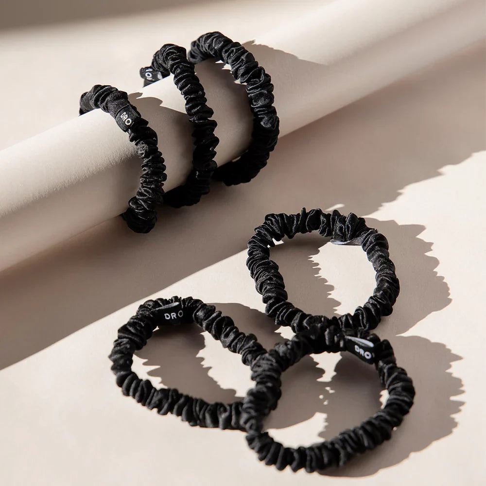 Pure Mulberry Silk Hair Scrunchie Handmade Hairbands