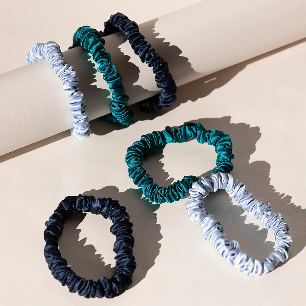 Pure Mulberry Silk Hair Scrunchie Handmade Hairbands